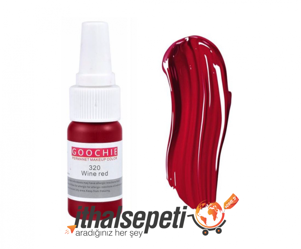 GOOCHIE Kalıcı Makyaj Pigmenti Wine Red